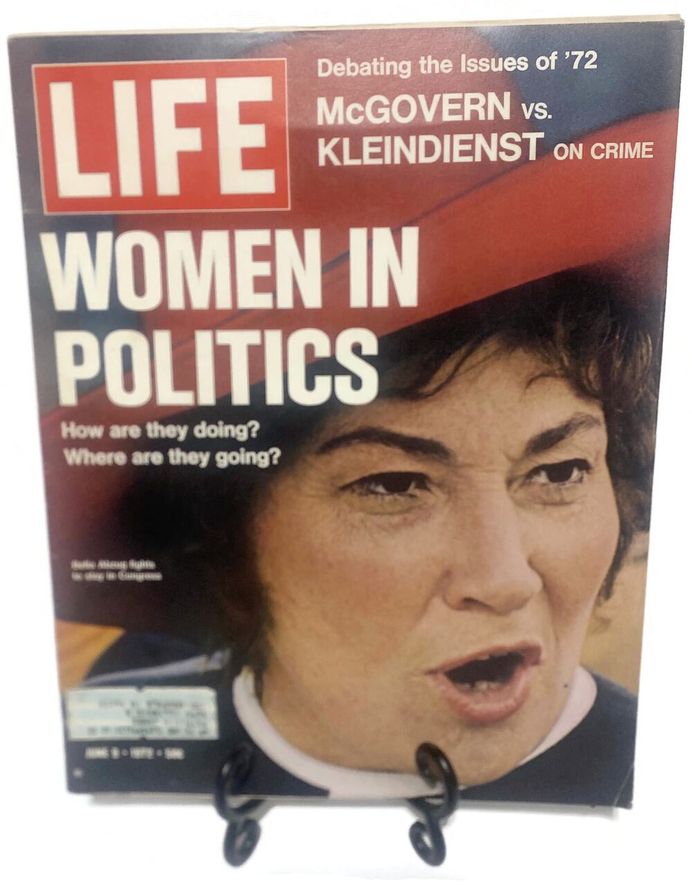 LIFE Magazine June 9 1972 Bella Abzug Cover Women in Politics Vintage